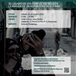 XII Aula Básica de Formación en Cooperación al Desarrollo: "El legado de los conflictos bélicos: la mirada de un reportero de guerra"