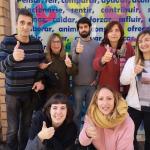 Equipo de ACCAS Campaña "Yotrabajopositivo" Sin discriminación por VIH 