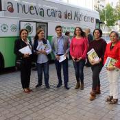 María Antonia Mora, Directora del ICASS, Consuelo Gómez, Secretaria de AFAC, Pedro Casares, Portavoz del Grupo Municipal Socialista del Ayto. de Santander, Lara Pérez, Terapeuta Ocupacional de AFAC, Soraya González, Psicóloga de AFAC, Mª Jesús Hernández, vocal de la Junta Directiva de AFAC