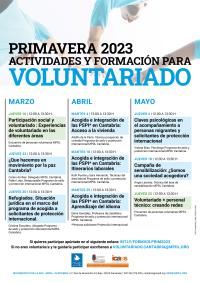 Talleres para voluntariado 2023