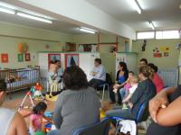 FORMACIÓN A LAS BENEFICIARIAS DEL ROPERO SOBRE EL CUIDADO DE SUS BEBÉS